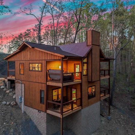 Nordic Mountain Modern Lodge - Family Friendly Luxury Cabin In Walden'S Ridge Sevierville Eksteriør billede